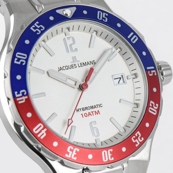 Jacques Lemans Hybromatic 1-2109G Orologio automatico uomo Jacques Lemans Hybromatic 1-2109G Orologio automatico uomo