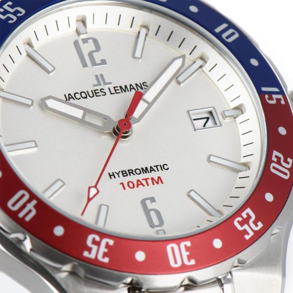Jacques Lemans Hybromatic 1-2109G Orologio automatico uomo Jacques Lemans Hybromatic 1-2109G Orologio automatico uomo