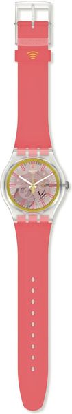 Swatch FRAGOLE PAY! SVIK104-5300 Dames armbandhorloge Swatch FRAGOLE PAY! SVIK104-5300 Dames armbandhorloge