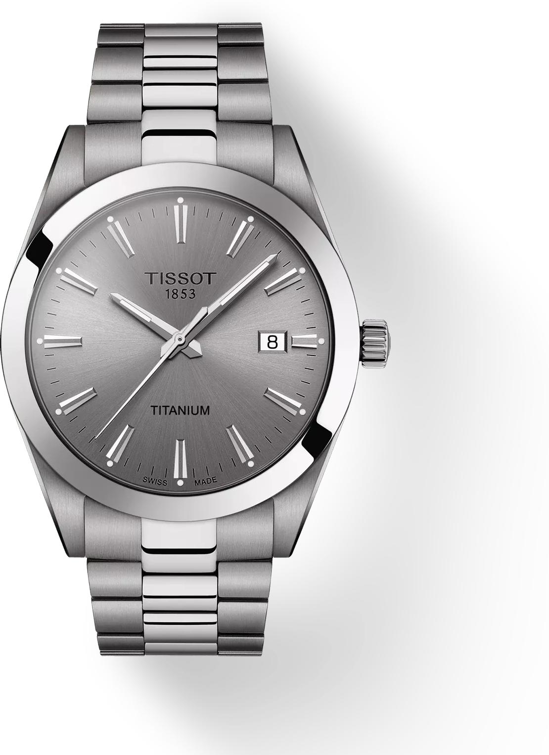 Tissot Tissot Gentleman Titanium T127.410.44.081.00 Orologio da polso uomo Tissot Tissot Gentleman Titanium T127.410.44.081.00 Orologio da polso uomo