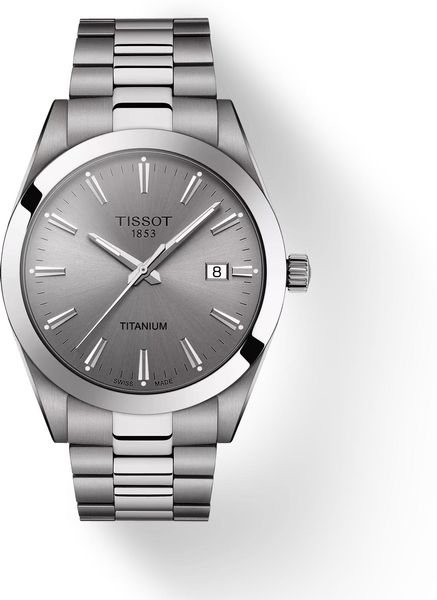 Tissot Tissot Gentleman Titanium T127.410.44.081.00 Heren armbandhorloge Tissot Tissot Gentleman Titanium T127.410.44.081.00 Heren armbandhorloge