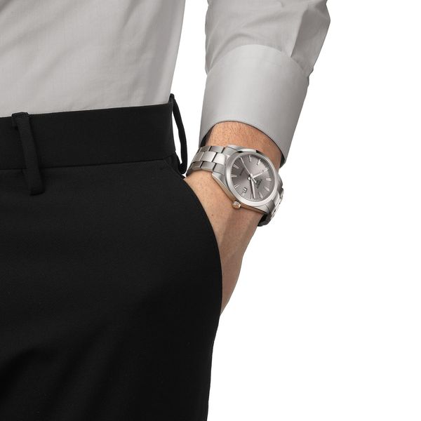 Tissot Tissot Gentleman Titanium T127.410.44.081.00 Heren armbandhorloge Tissot Tissot Gentleman Titanium T127.410.44.081.00 Heren armbandhorloge