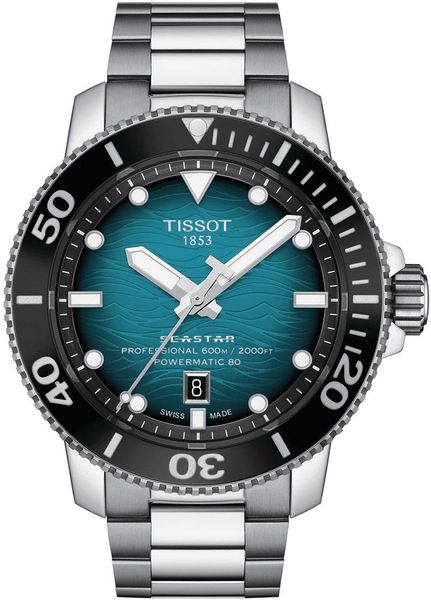 Tissot Tissot Seastar 2000 Professional Powermatic 80 T120.607.11.041.00 Orologio automatico uomo Orologio da immersione Tissot Tissot Seastar 2000 Professional Powermatic 80 T120.607.11.041.00 Orologio automatico uomo Orologio da immersione