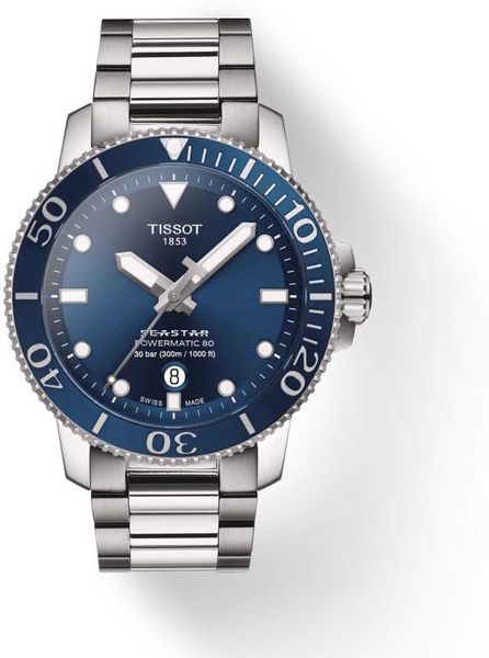 Tissot Tissot Seastar 1000 Powermatic 80 T120.407.11.041.03 Herren Automatikuhr Taucheruhr Tissot Tissot Seastar 1000 Powermatic 80 T120.407.11.041.03 Herren Automatikuhr Taucheruhr