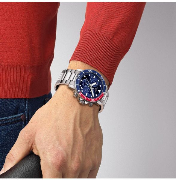 Tissot Tissot Seastar 1000 Quartz chronograph T120.417.11.041.03 Cronógrafo para hombres Reloj de Buceo Tissot Tissot Seastar 1000 Quartz chronograph T120.417.11.041.03 Cronógrafo para hombres Reloj de Buceo