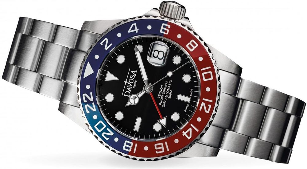 Davosa TERNOS PROFESSIONAL 16157160 Montre Automatique pour hommes Montre Plongée Davosa TERNOS PROFESSIONAL 16157160 Montre Automatique pour hommes Montre Plongée