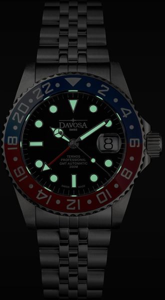 Davosa TERNOS PROFESSIONAL 16157106w Orologio automatico uomo Orologio da immersione Davosa TERNOS PROFESSIONAL 16157106w Orologio automatico uomo Orologio da immersione