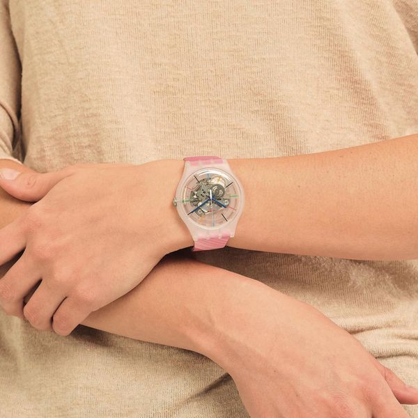 Swatch RED RIVERS AND MOUNTAINS SO29Z105 Armbandhorloge Swatch RED RIVERS AND MOUNTAINS SO29Z105 Armbandhorloge