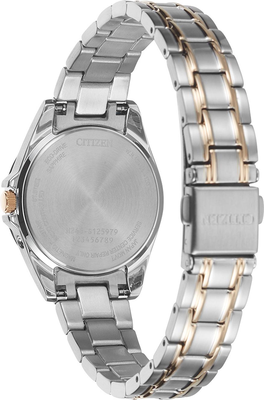 Citizen Eco Drive EC1186-85A Montre Radio-Pilotée pour femmes Montre radio & solaire