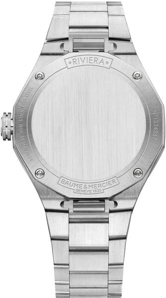 Baume & Mercier Riviera Round S St St QZ Blue M0A10612 Dames armbandhorloge Baume & Mercier Riviera Round S St St QZ Blue M0A10612 Dames armbandhorloge