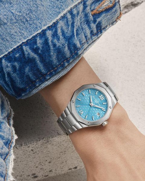 Baume & Mercier Riviera Round S St St QZ Blue M0A10612 Dames armbandhorloge Baume & Mercier Riviera Round S St St QZ Blue M0A10612 Dames armbandhorloge