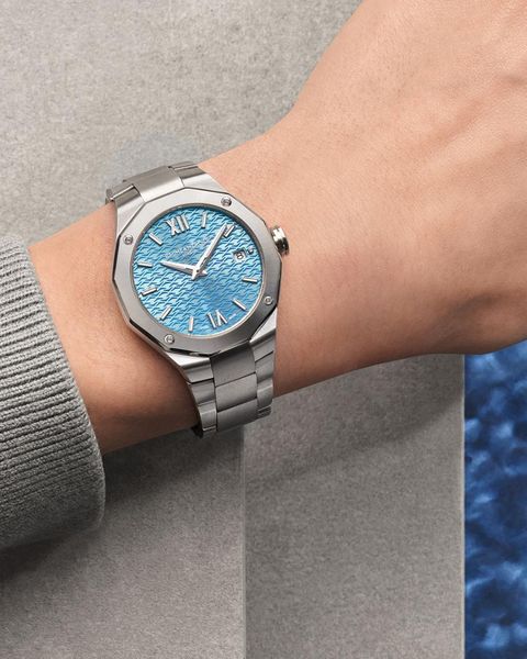 Baume & Mercier Riviera Round S St St QZ Blue M0A10612 Dames armbandhorloge Baume & Mercier Riviera Round S St St QZ Blue M0A10612 Dames armbandhorloge