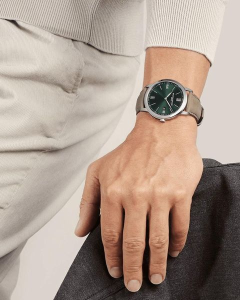 Baume & Mercier Classima XL St LV Qtz Green M0A10607 Herrenarmbanduhr Baume & Mercier Classima XL St LV Qtz Green M0A10607 Herrenarmbanduhr