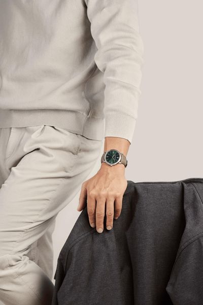 Baume & Mercier Classima XL St LV Qtz Green M0A10607 Herrenarmbanduhr Baume & Mercier Classima XL St LV Qtz Green M0A10607 Herrenarmbanduhr