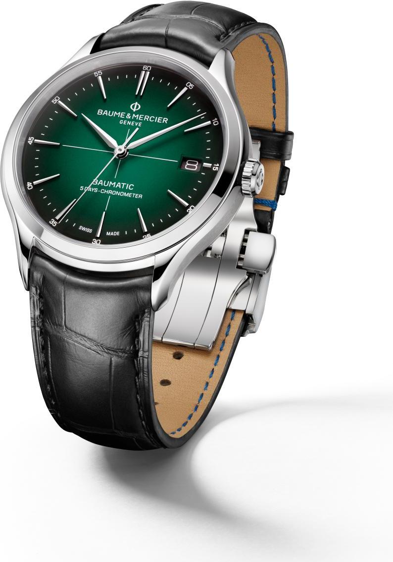 Baume & Mercier Clifton L St La At Green M0A10592 Herren Automatikuhr