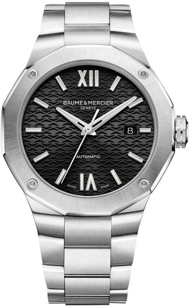 Baume & Mercier Riviera Round L St St At Black M0A10621 Automatisch horloge voor heren Baume & Mercier Riviera Round L St St At Black M0A10621 Automatisch horloge voor heren