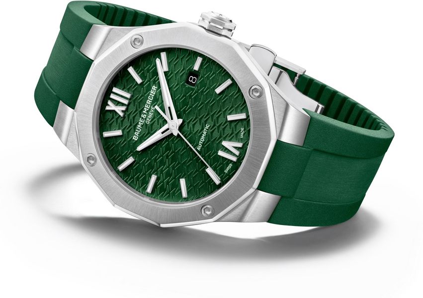 Baume & Mercier Riviera Round L St Rb AT Green M0A10618 Automatisch horloge voor heren Baume & Mercier Riviera Round L St Rb AT Green M0A10618 Automatisch horloge voor heren