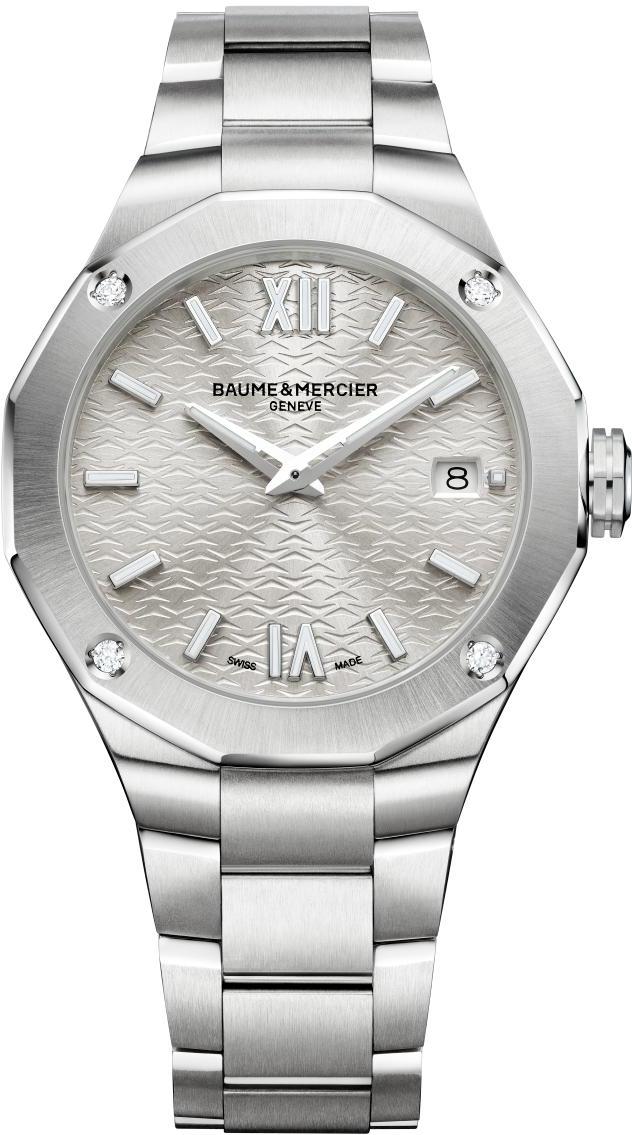 Baume & Mercier Riviera Round S Sst Qz Silv M0A10614 Orologio da polso donna