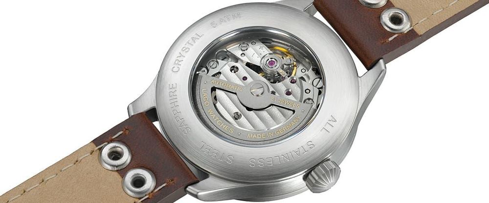 Laco Aachen 39 861990 Montre Automatique pour hommes Fabriqué en Allemagne