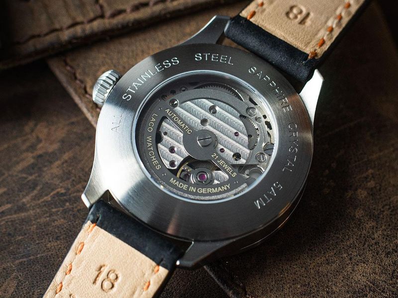 Laco Palermo 39 862130 Herren Automatikuhr Made in Germany Laco Palermo 39 862130 Herren Automatikuhr Made in Germany