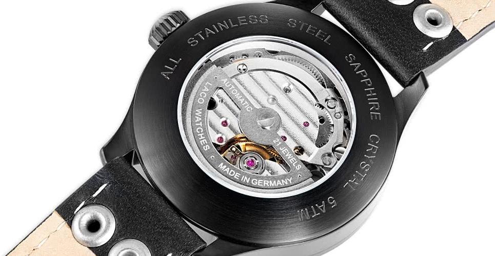 Laco Bielefeld 39 861992 Herren Automatikuhr Made in Germany Laco Bielefeld 39 861992 Herren Automatikuhr Made in Germany