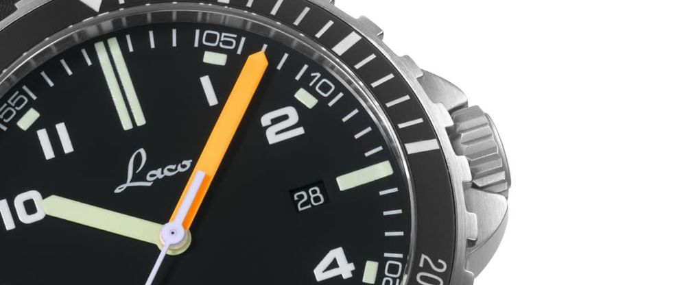 Laco Himalaya.RB 862106.RB Orologio automatico uomo Orologio da immersione Laco Himalaya.RB 862106.RB Orologio automatico uomo Orologio da immersione