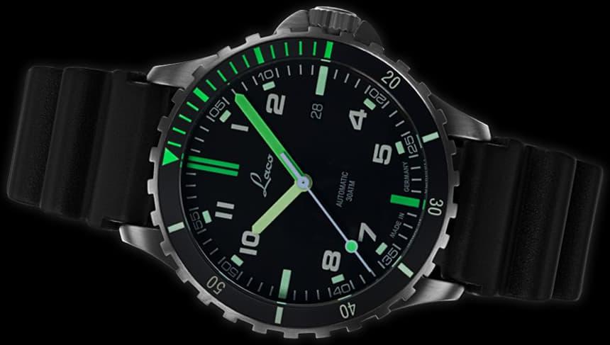 Laco Amazonas 862107 Automatisch horloge voor heren Duikhorloge