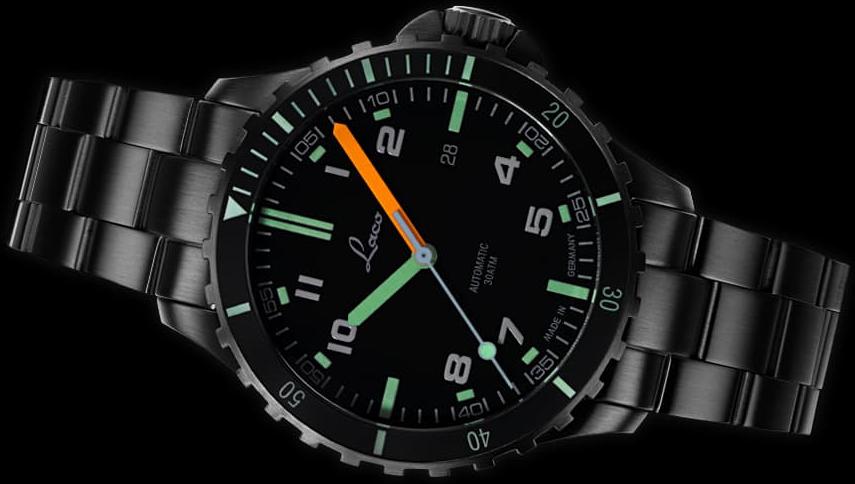 Laco Himalaya.MB 862106.MB Herren Automatikuhr Taucheruhr Laco Himalaya.MB 862106.MB Herren Automatikuhr Taucheruhr