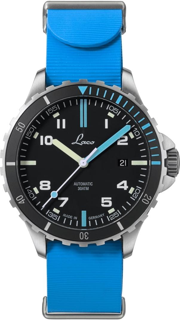 Laco Atlantik.RB 862108.RB Herren Automatikuhr Made in Germany