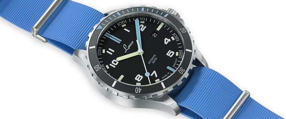 Laco Atlantik.RB 862108.RB Herren Automatikuhr Taucheruhr Laco Atlantik.RB 862108.RB Herren Automatikuhr Taucheruhr