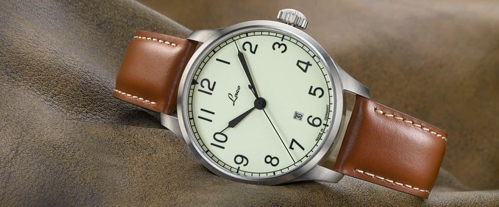 Laco Valencia 42 861651.2 Automatisch horloge voor heren Made in Germany Laco Valencia 42 861651.2 Automatisch horloge voor heren Made in Germany