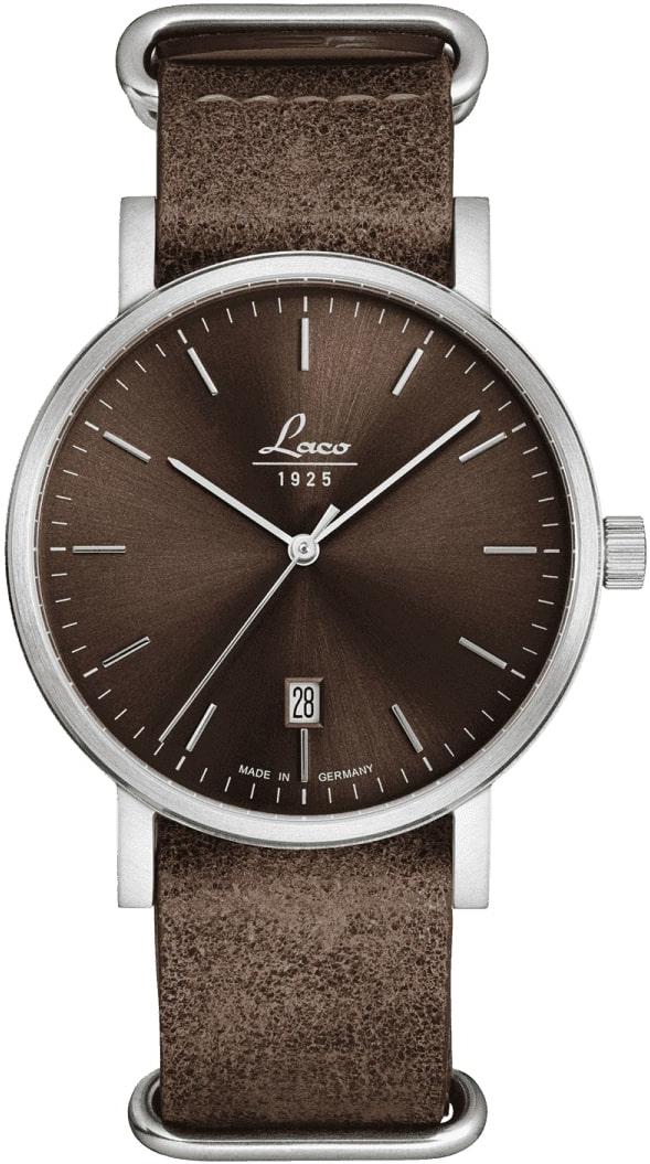 Laco Classic Mocca 862077 Automatic Watch for women Made in Germany