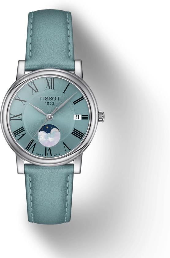 Tissot CARSON PREMIUM LADY MOONPHASE T122.223.16.353.00 Montre Bracelet pour femmes