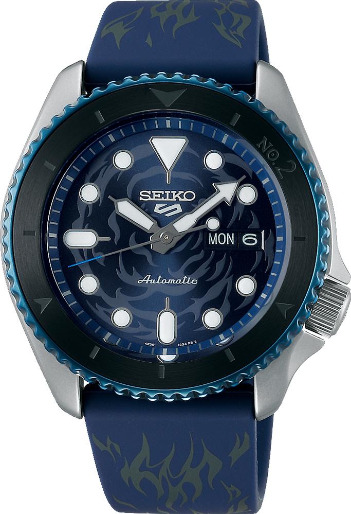 Seiko 5 ONE PIECE LIMITED EDITION "SABO" SRPH71K1 Herren Automatikuhr Streng Limitierte Auflage