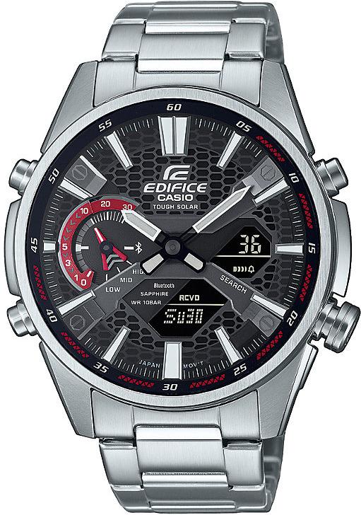 Casio Edifice Bluetooth ECB-S100D-1AEF Heren armbandhorloge Bluetooth-technologie Casio Edifice Bluetooth ECB-S100D-1AEF Heren armbandhorloge Bluetooth-technologie
