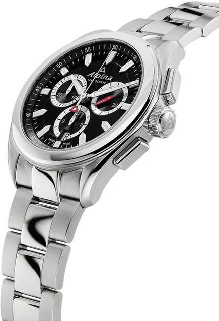 Alpina Geneve Alpiner Quartz Chronograph AL-373BS4E6B Heren armbandhorloge