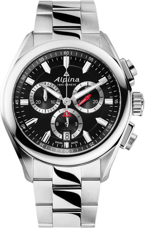 Alpina Geneve Alpiner Quartz Chronograph AL-373BS4E6B Heren armbandhorloge