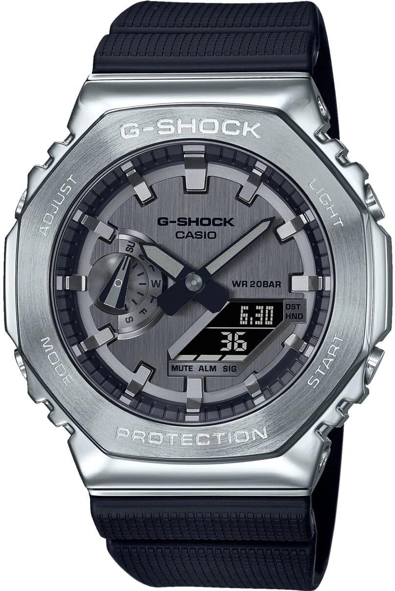 Casio G-Shock Classic GM-2100-1AER Herrenarmbanduhr Mit Alarm