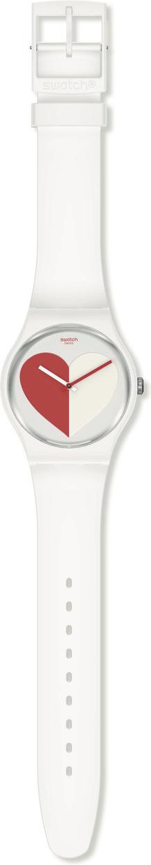 Swatch HALF <3 RED SO29Z113 Orologio unisex