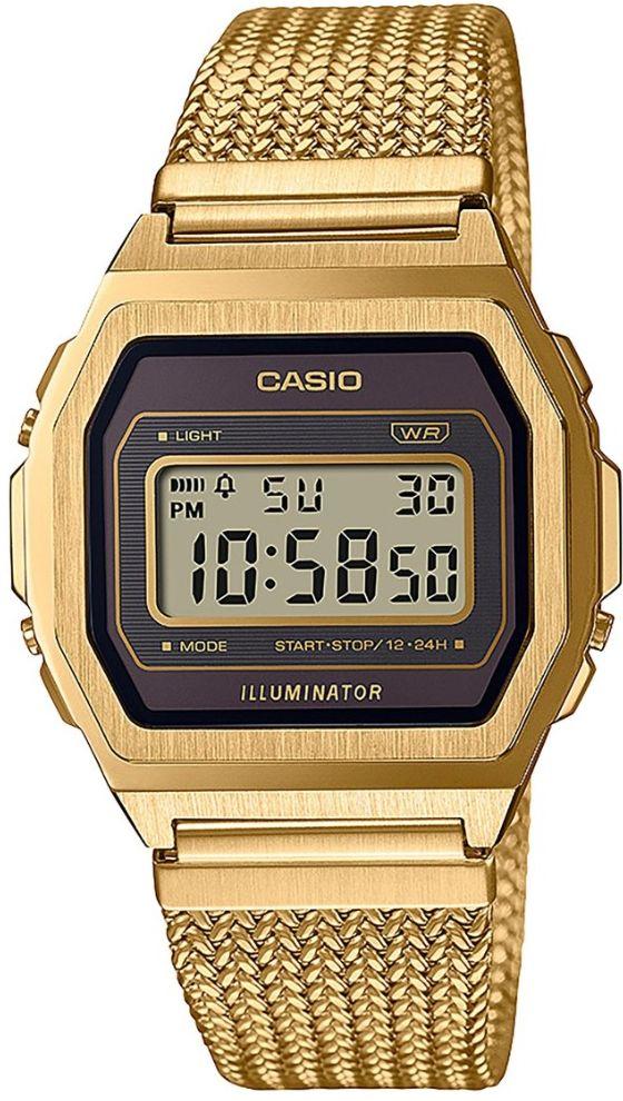 Casio VINTAGE ICONIC A1000MGA-5EF Herrenarmbanduhr Mit Alarm