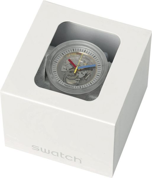 Swatch CLEARLY PAY! SB01K102-5300 Orologio unisex Swatch CLEARLY PAY! SB01K102-5300 Orologio unisex