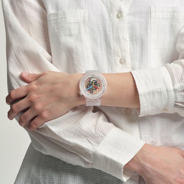 Swatch CLEARLY PAY! SB01K102-5300 Orologio unisex Swatch CLEARLY PAY! SB01K102-5300 Orologio unisex