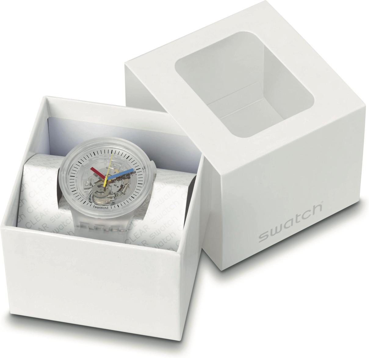 Swatch CLEARLY BOLD SB01K100 Unisex horloge