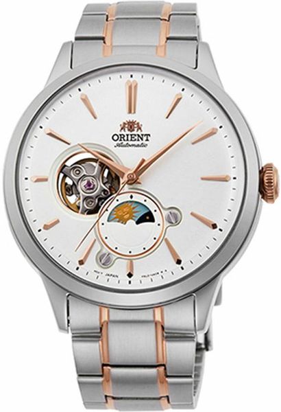 Orient Classic Mechanical Sun & Moon RA-AS0101S10B Herren Automatikuhr Orient Classic Mechanical Sun & Moon RA-AS0101S10B Herren Automatikuhr