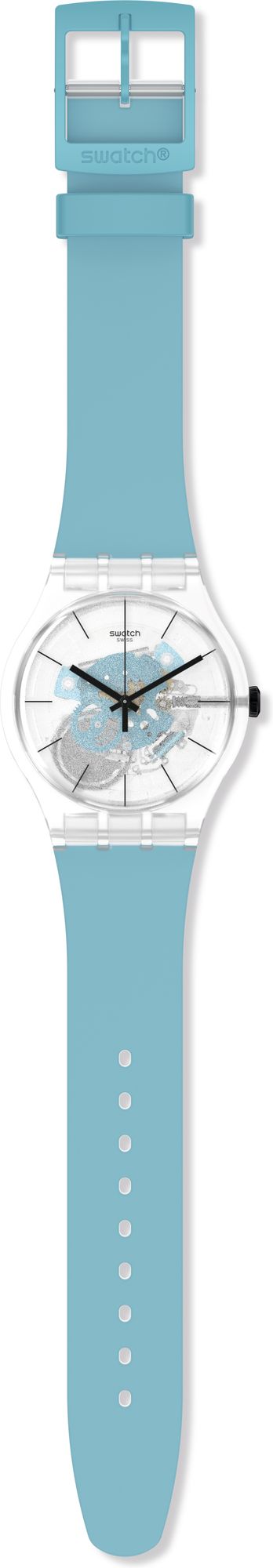 Swatch BLUE DAZE SO29K105 wristwatch