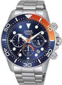 Lorus Sports RT391JX9 - Orologio Cronografo Uomo In Acciaio, Movimento Al Quarzo, 10 Bar - 4
