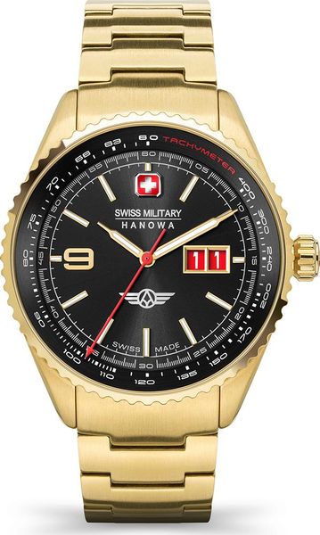 Swiss Military Hanowa AFTERBURN SMWGH2101010 Heren armbandhorloge Swiss Military Hanowa AFTERBURN SMWGH2101010 Heren armbandhorloge