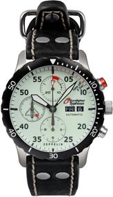 Zeppelin Herrenuhr Eurofighter Automatic - Edelstahl, Automatikwerk, Saphirglas, 20 ATM, 43 Mm