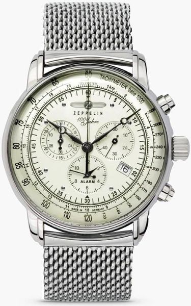 Zeppelin 100 Jahre Zeppelin ED. 1 8680M3 Cronografo uomo Con allarme