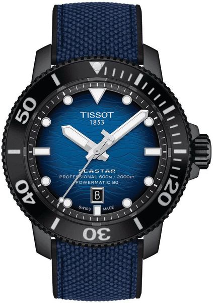 Tissot Seastar 2000 T120.607.37.041.00 Orologio automatico uomo Orologio da immersione Tissot Seastar 2000 T120.607.37.041.00 Orologio automatico uomo Orologio da immersione